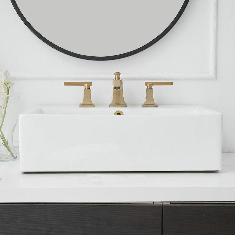 Widespread 2-handle Bathroom Faucet with Drain Assembly