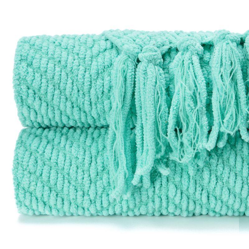 Chanasya Textured Knitted Throw