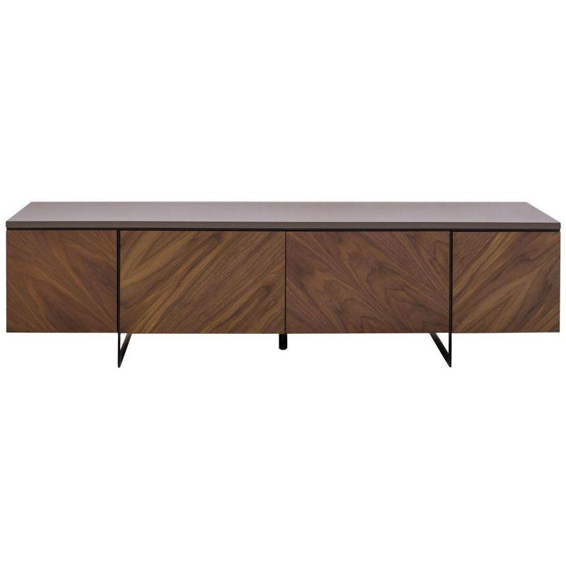 Archie Chevron TV Stand - SFV8716 - Walnut - Safavieh Couture