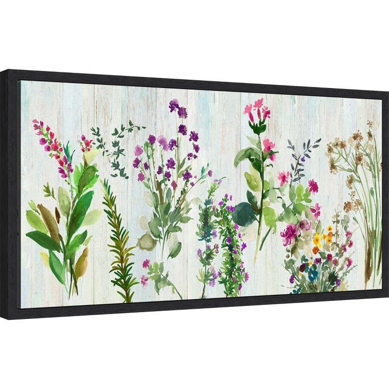 Amanti Art Forest Treasure (Flowers) by Asia Jensen Canvas Wall Art Print Framed 27 x 14-in.