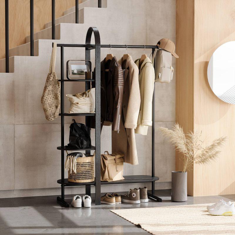 Bellwood 15'' Solid Wood Clothing Rack