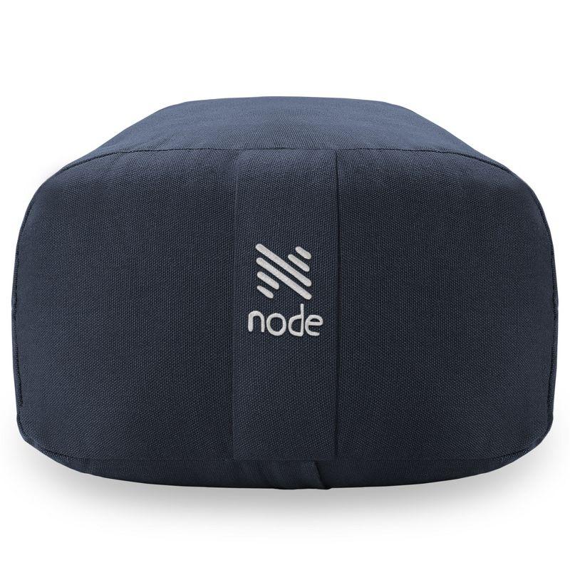 Node Fitness 25" x 12" x 6" Rectangular Floor Pillow and Meditation Bolster
