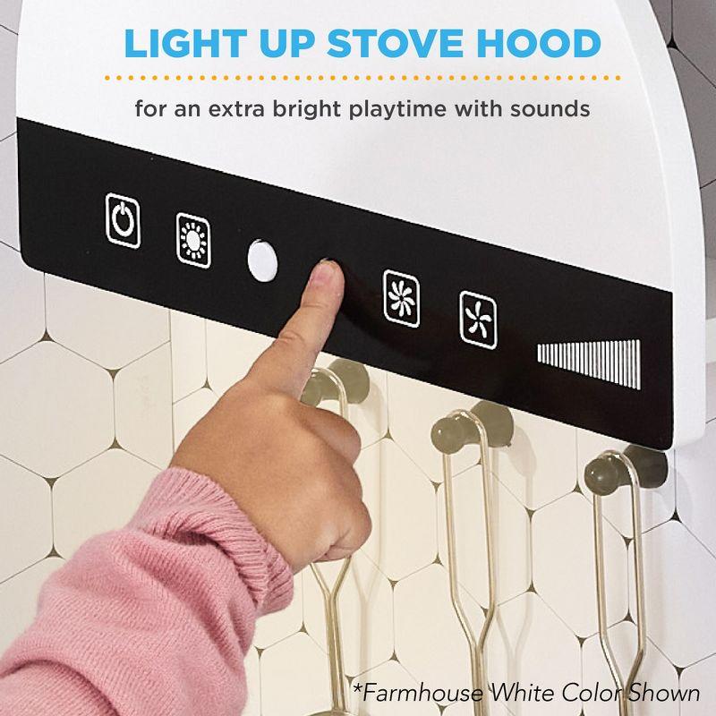 Best Choice Products Pretend Play Corner Kitchen, Interactive Wooden Kids Set w/ Lights & Sounds - Pink