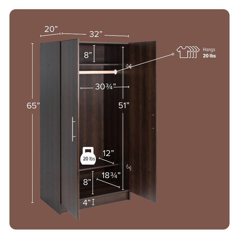 32" Elite Wardrobe Cabinet - Prepac