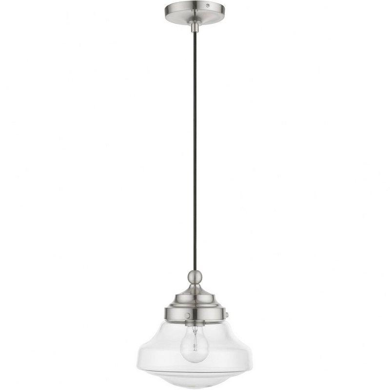 Livex Lighting Avondale 1 - Light Pendant in  Brushed Nickel