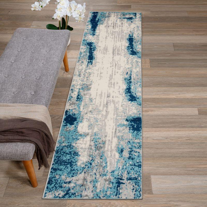 World Rug Gallery Bohemian Vague Modern Area Rug