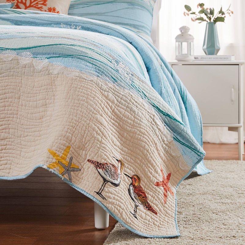 Greenland Home Fashions Maui Quilt & Sham Set