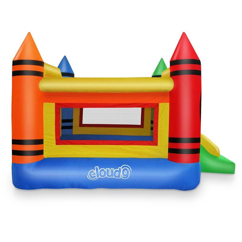 Cloud 9 Mini Crayon House - Inflatable Bouncer