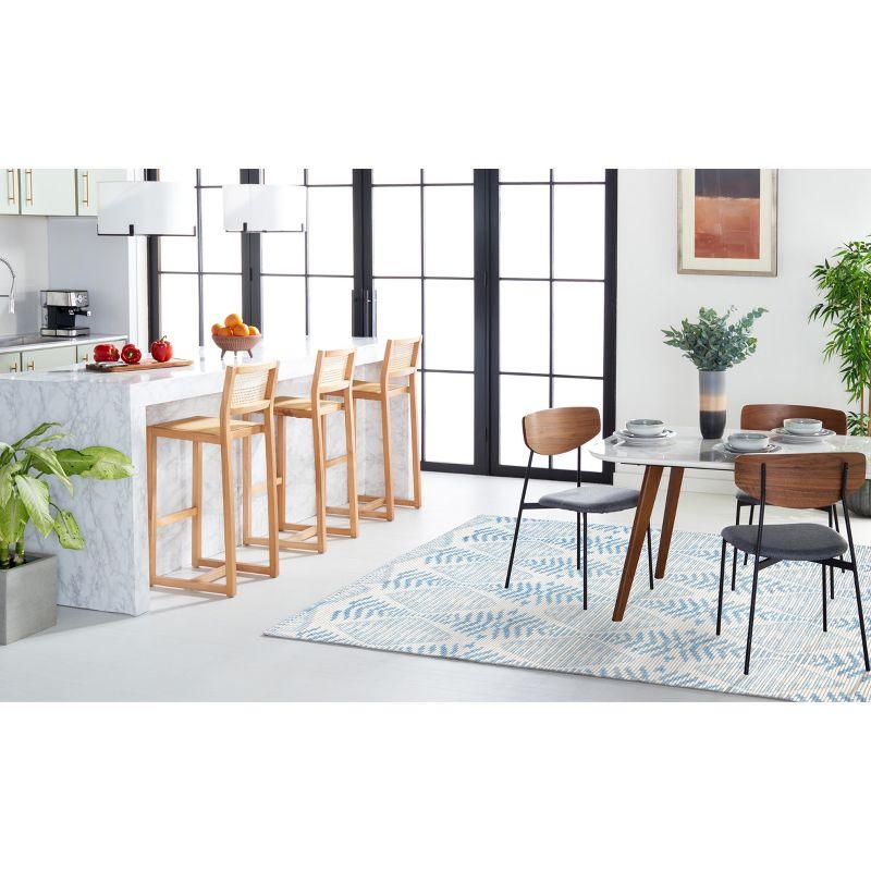 Kenya KNY175 Hand Knotted Area Rug - Light Blue/Ivory - 8'x10' - Safavieh