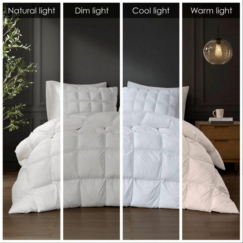 Stay Puffed Overfilled Down Alternative Comforter White - Madison Park