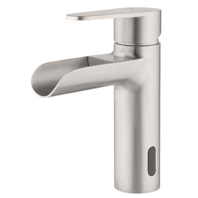 Homewerks Brushed Nickel Motion Sensing Single-Handle Bathroom Faucet