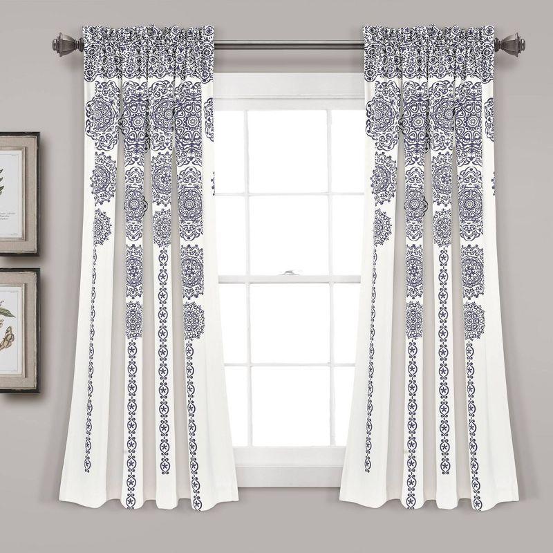 Bremond Polyester Room Darkening Curtain Pair (Set of 2)