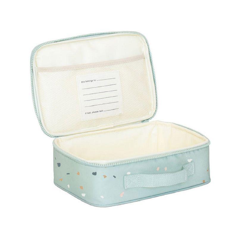 3 Sprouts 3 Sprouts - Recycled Fabric Insulated School Lunch Bag for Kids - Terrazzo