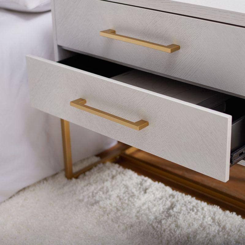Estelle Nightstand - White - Safavieh.
