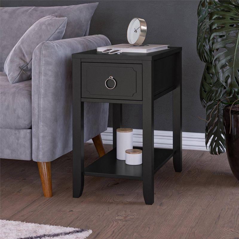 Her Majesty End Table with Storage