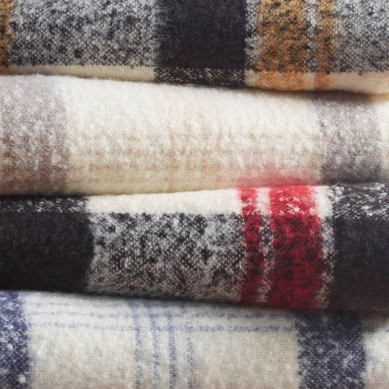 50"x60" Bloomington Faux Mohair to Faux Shearling Throw Blanket - Woolrich