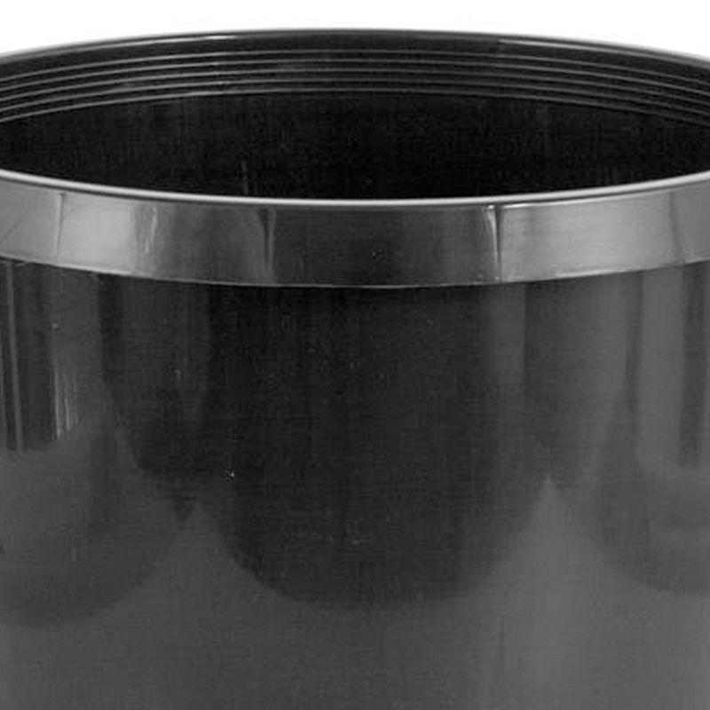 Pro Cal HGPK10PHD Round Circle 10 Gallon Wide-Base Durable Injection Molded Plastic Garden Plant Nursery Pot for Indoor or Outdoor (Set of 20)