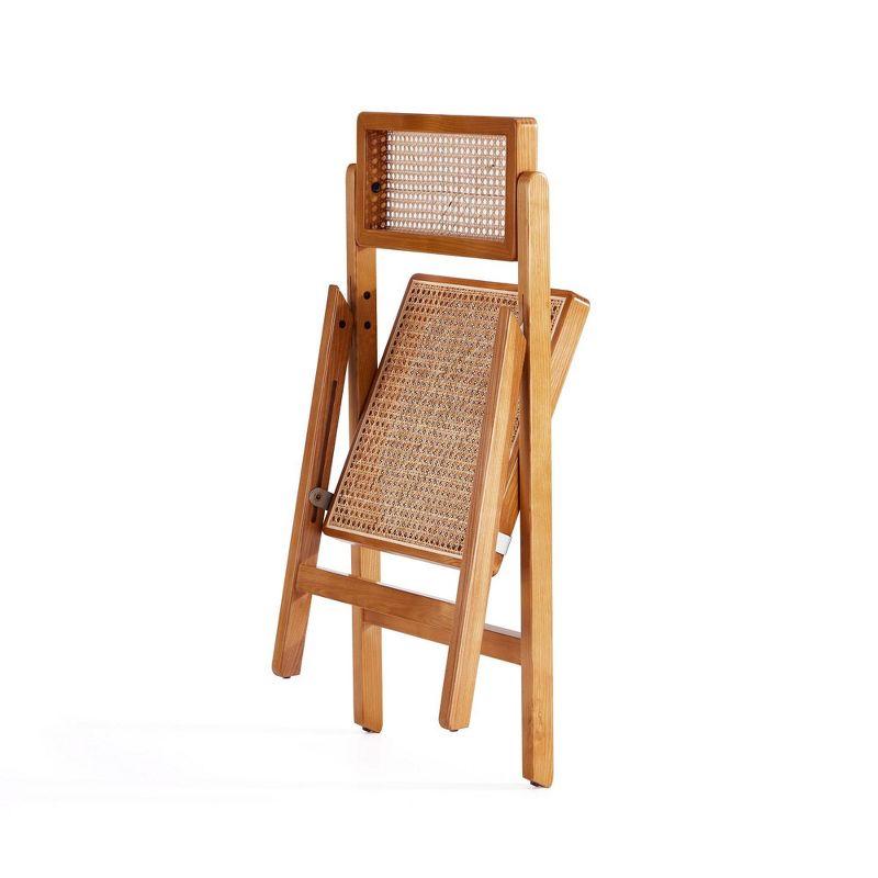 Solid Wood Folding Side Chair