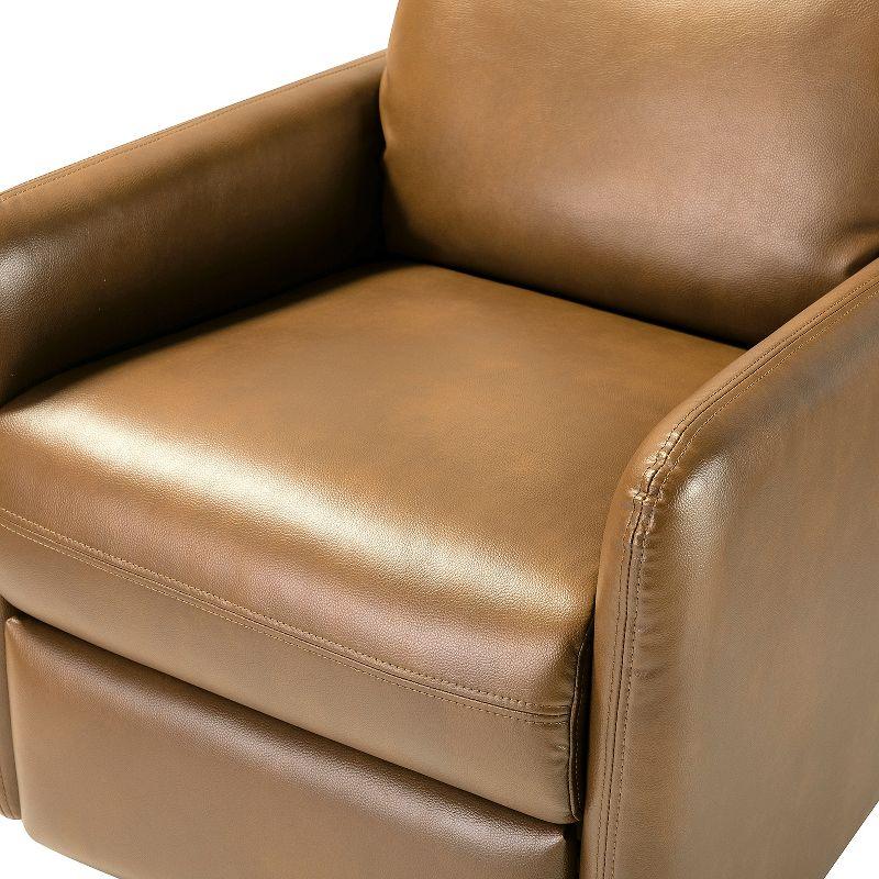 Artful Living Design Víctor Swivel Recliner-Camel