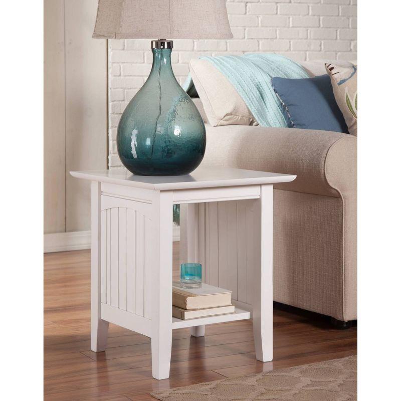 Nantucket End Table White - AFI