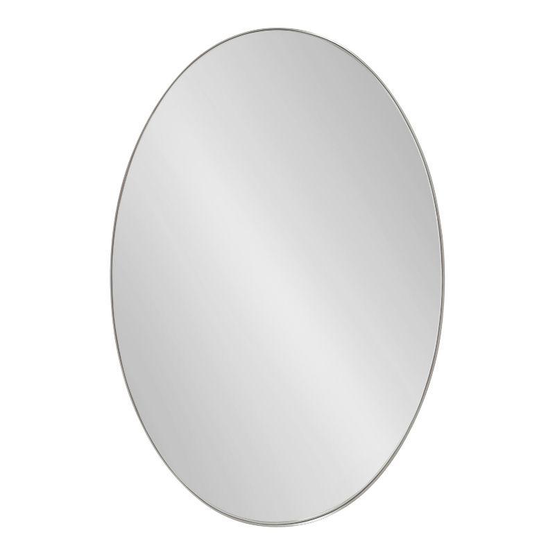 Kate and Laurel Rollo Oval Framed Wall Mirror