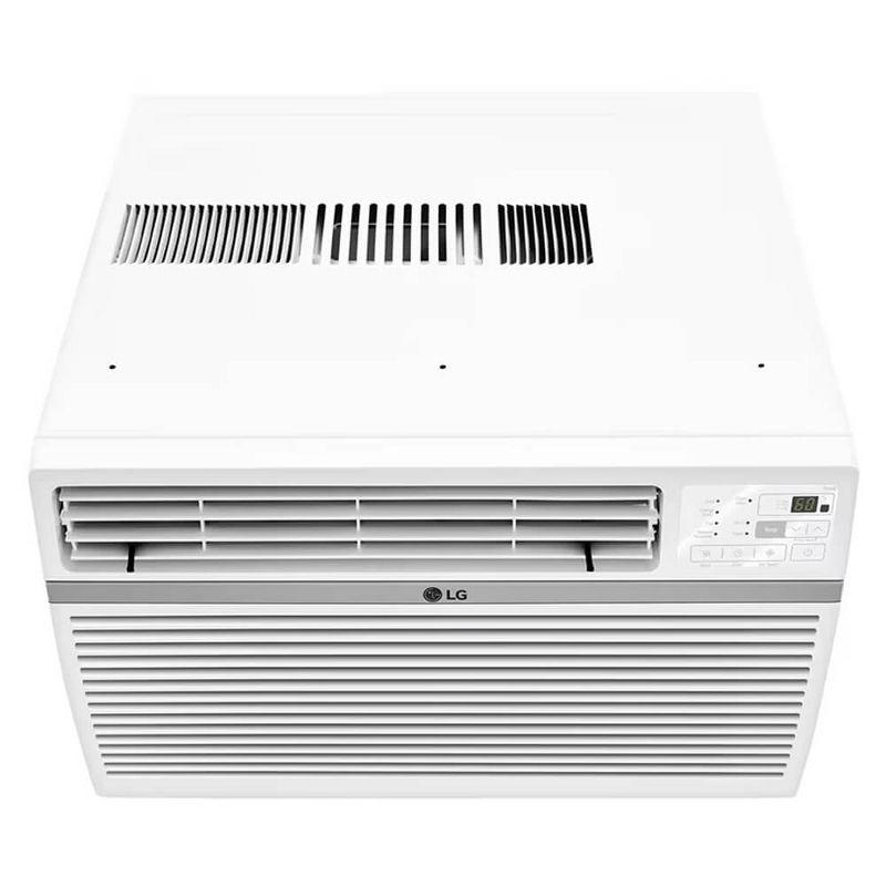 LG 10,000 BTU Window Air Conditioner for up to 450 Sq. Ft. with 3 Speeds and Timer in White