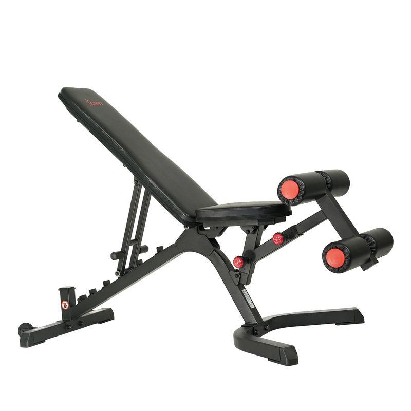 Power Zone Adjustable Black Utility Weight Bench with Eco Foam