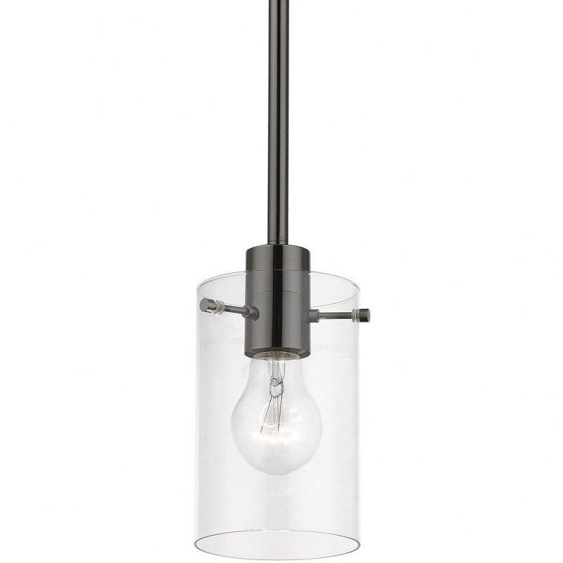 Livex Lighting Munich 1 - Light Pendant in  Black Chrome