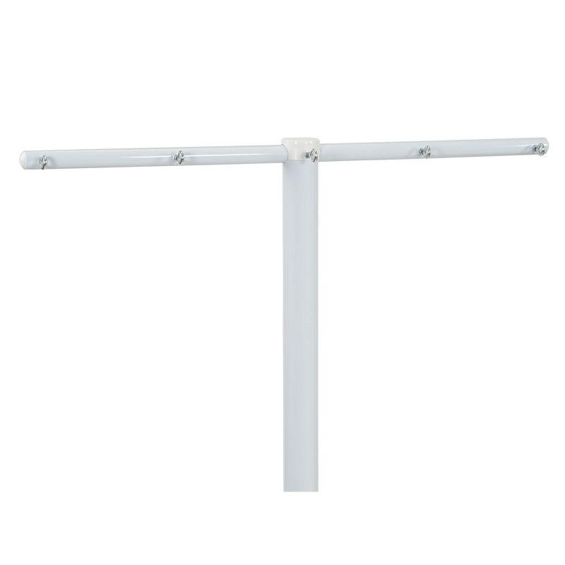 Rebrilliant Metal Clothesline Pole