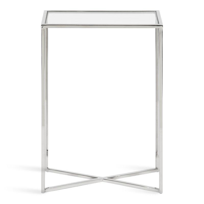 Kate and Laurel Jaspur Decorative Metal End Table