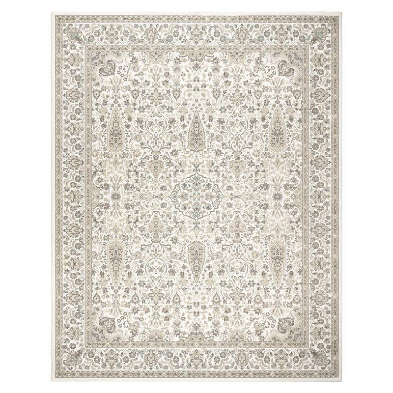 Gertmenian Majestic Vernon Traditional Oriental Floral Wide Border Area Rug