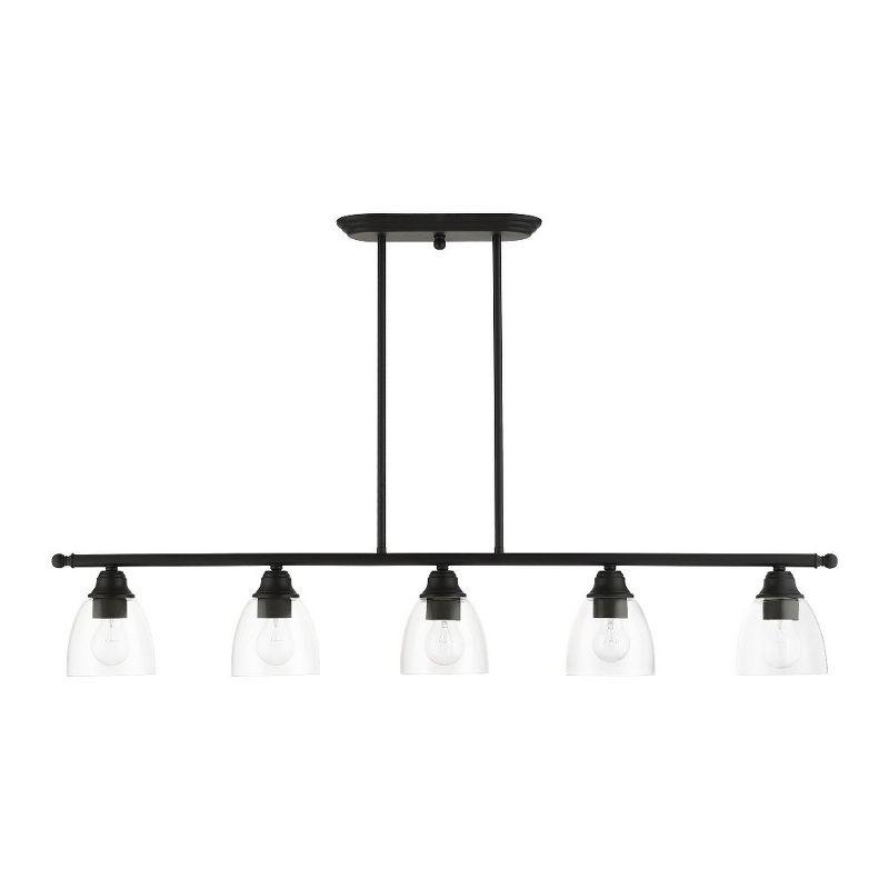 Livex Lighting Montgomery 5 - Light Chandelier in  Black