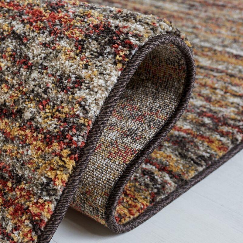 Retro RET2133 Power Loomed Indoor Area Rug - Ivory/Gold - 4'x6' - Safavieh.