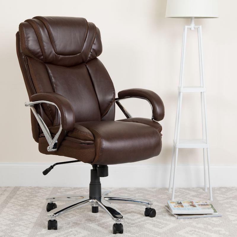 Molly Big & Tall LeatherSoft Executive Swivel Ergonomic Office Chair