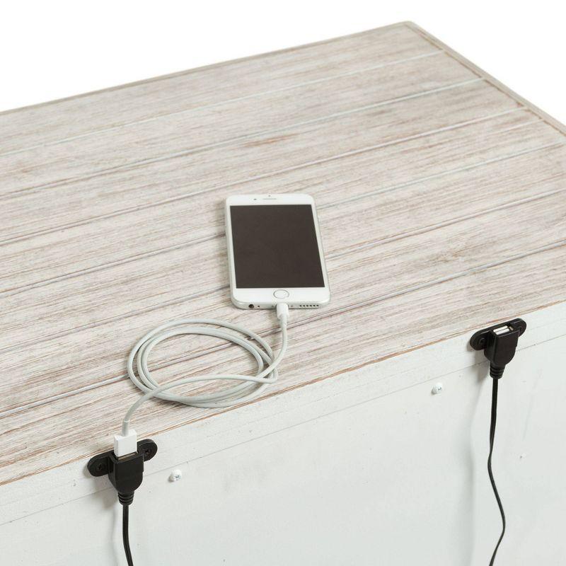 Jack 2 Drawer Nightstand with Usb Ports - Picket House Furnishings