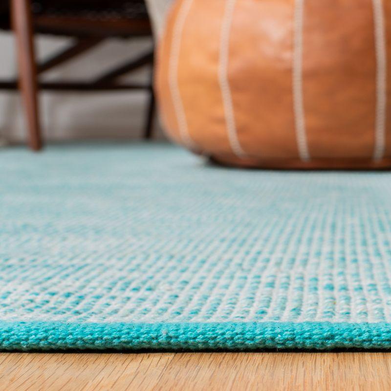 Montauk MTK250 Hand Woven, Flat Weave Indoor Accent Rug - Aqua/Blue - 4'x6' - Safavieh