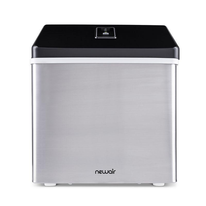 Newair Countertop Clear Ice Maker, 40 lbs. of Ice a Day with Easy to Clean BPA-Free Parts, Perfect for Cocktails, Scotch, Soda and More