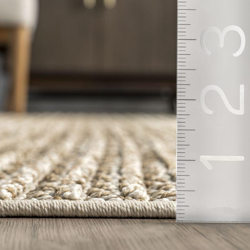 nuLOOM Tinslee Textured Farmhouse Area Rug