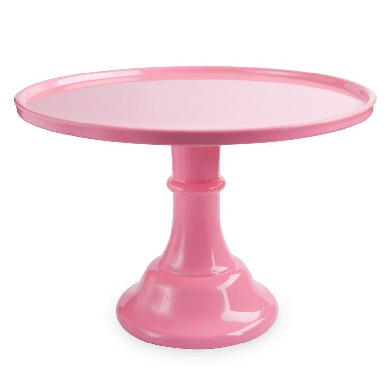 Pink Melamine Cake and Cupcake Stand