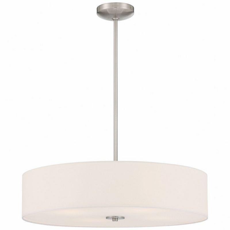 Access Lighting Mid Town 4 - Light Pendant in  Brushed Steel