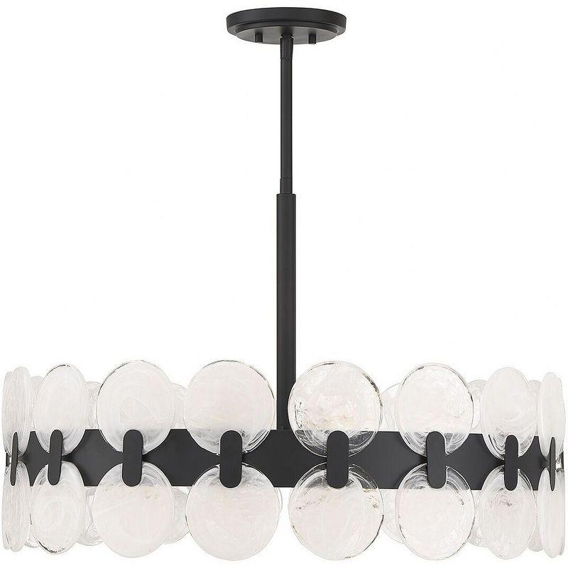 Boca 6-Light Chandelier in Matte Black