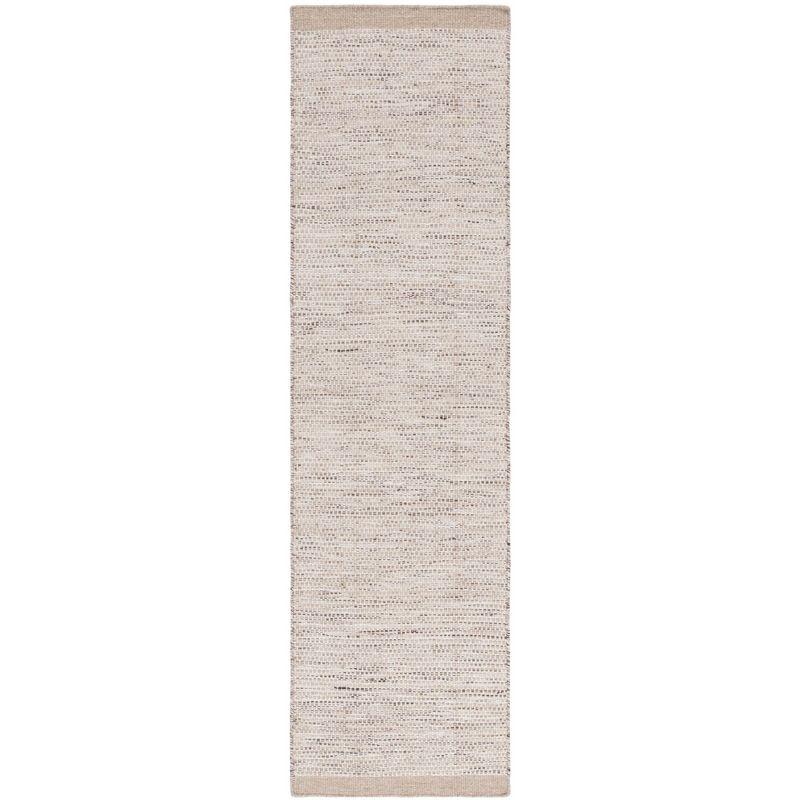 Vermont VRM807 Hand Woven Indoor Runner Rug - Beige/Ivory - 2'3"x8' - Safavieh