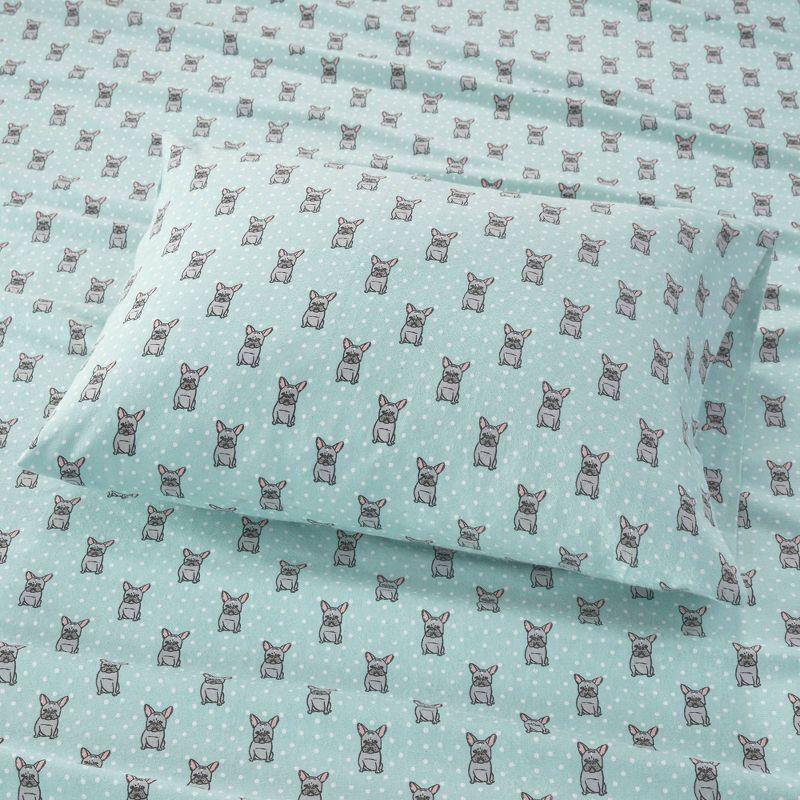 True North by Sleep Philosophy Cozy Cotton Flannel Printed Sheet Set