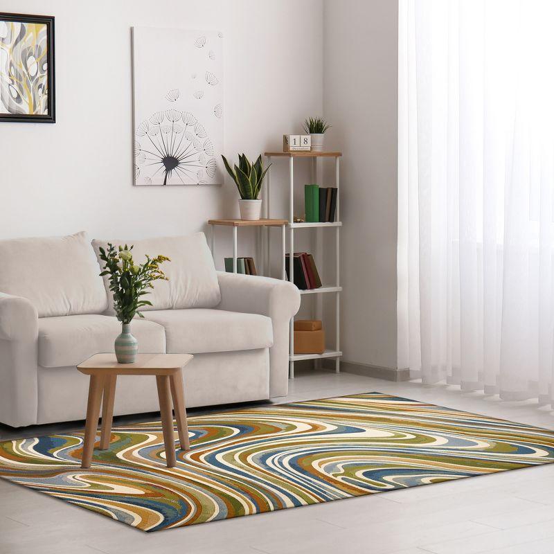 Liora Manne Marina Modern Indoor/Outdoor Rug..