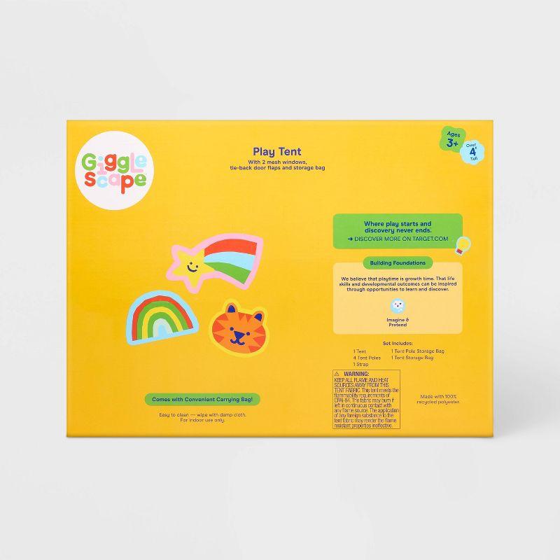 Play Tent Pink - Gigglescape™: Kids & Toddler Tent, Outdoor Toys, Polyester, 3+ Years