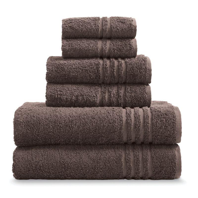 Ella Jayne 100% Cotton 6-piece Towel Set