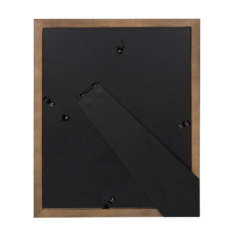 8" x 10" Matted to 5" x 7" Gallery Tabletop Frame Light Brown - Kate & Laurel All Things Decor