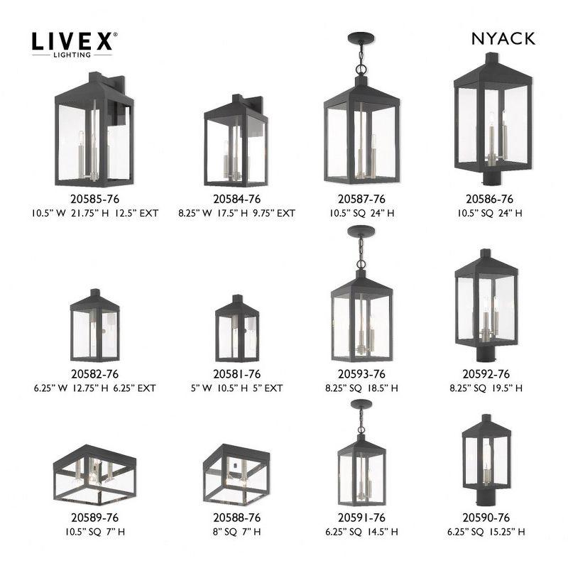 Livex Lighting Nyack 1 - Light Pendant in  Scandinavian Gray