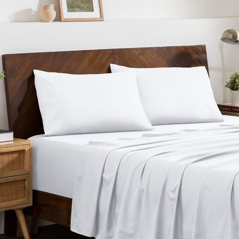 Bare Home Microfiber Pillowcase Set Envelope Closure