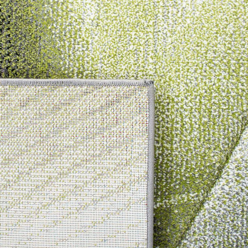 Hollywood HLW715 Machine Made Accent Rug - 2'3"x4' - Grey/Green - Safavieh